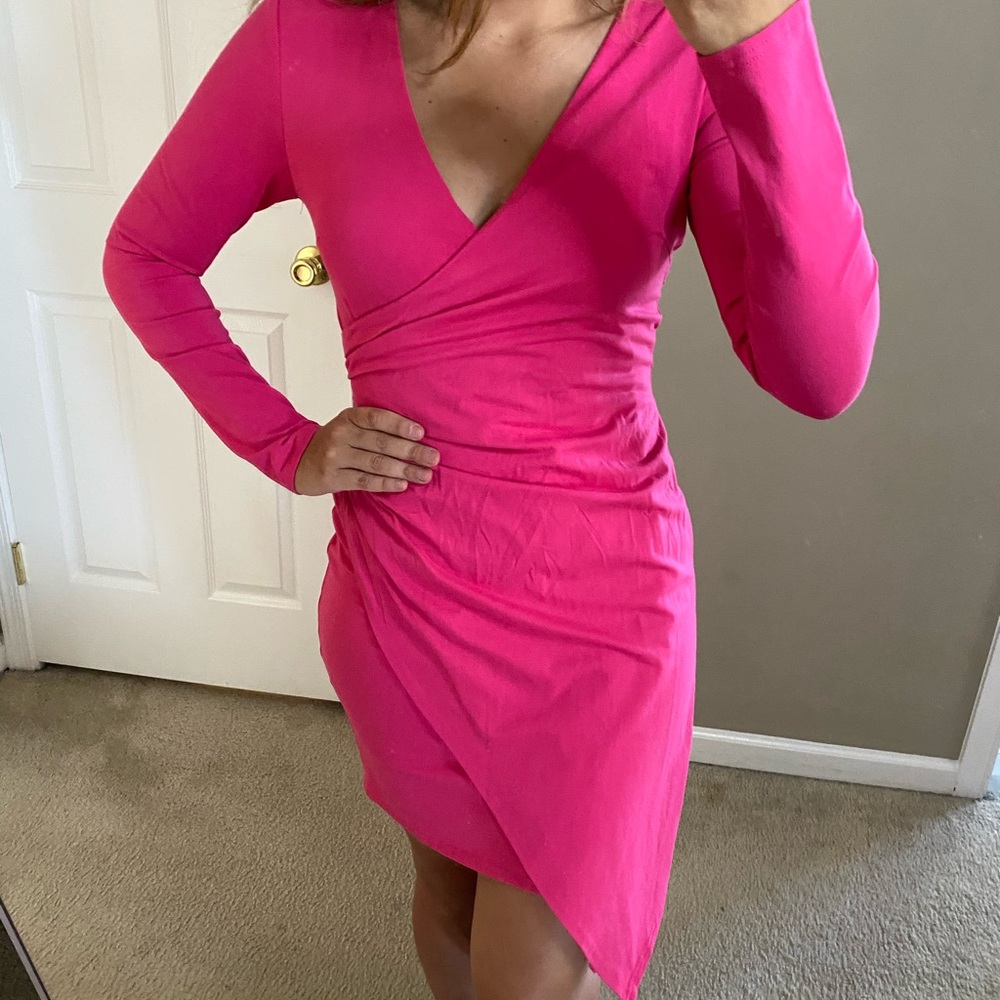 Adelyn Rae Pink Dress